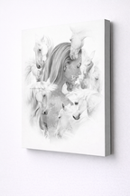 Dekozi Originals Exclusive Premium black & white Wall Art | Art is Well By Shaunak