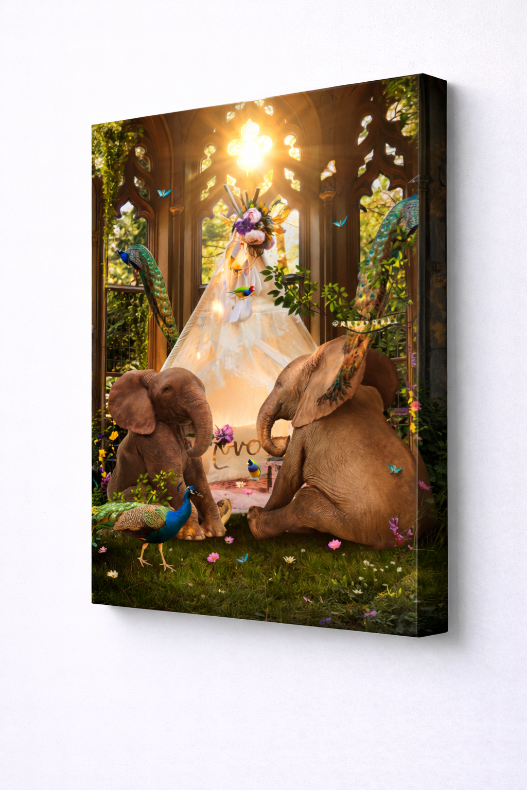 Dekozi Originals Exclusive Premium Jungle Wall Art | Art is Well By Shaunak
