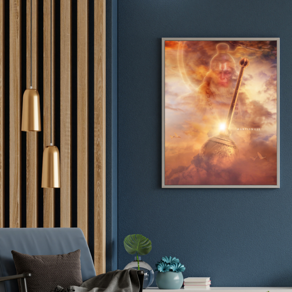 Dekozi Originals Divine Lord Hanuman Wall Art