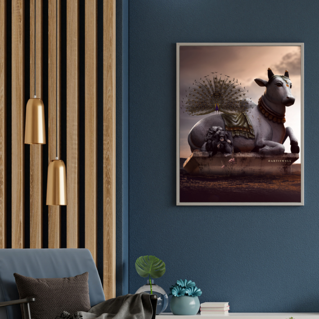 Divine Nandi Wall Art