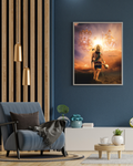 Dekozi Originals Lord Hanuman Divine Wall Art