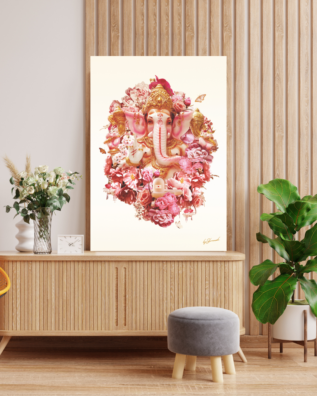 Divine Ganesh Wall Art