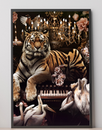 Dekozi Originals Modern Tiger Artwork