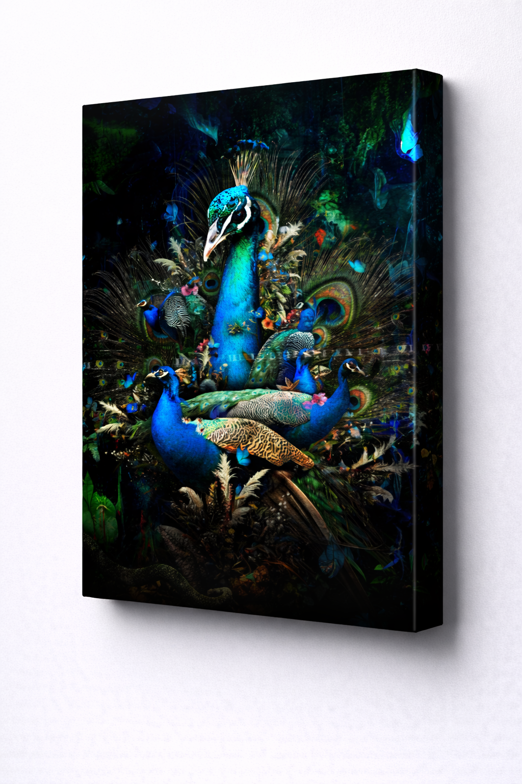 Dekozi Originals Framed Peacock Artwork