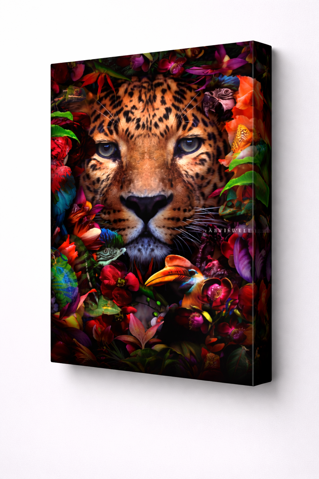 Dekozi Originals Exclusive Premium Leopard Wall Art | Art is Well By Shaunak
