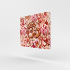Divine OM floral Framed Wallart