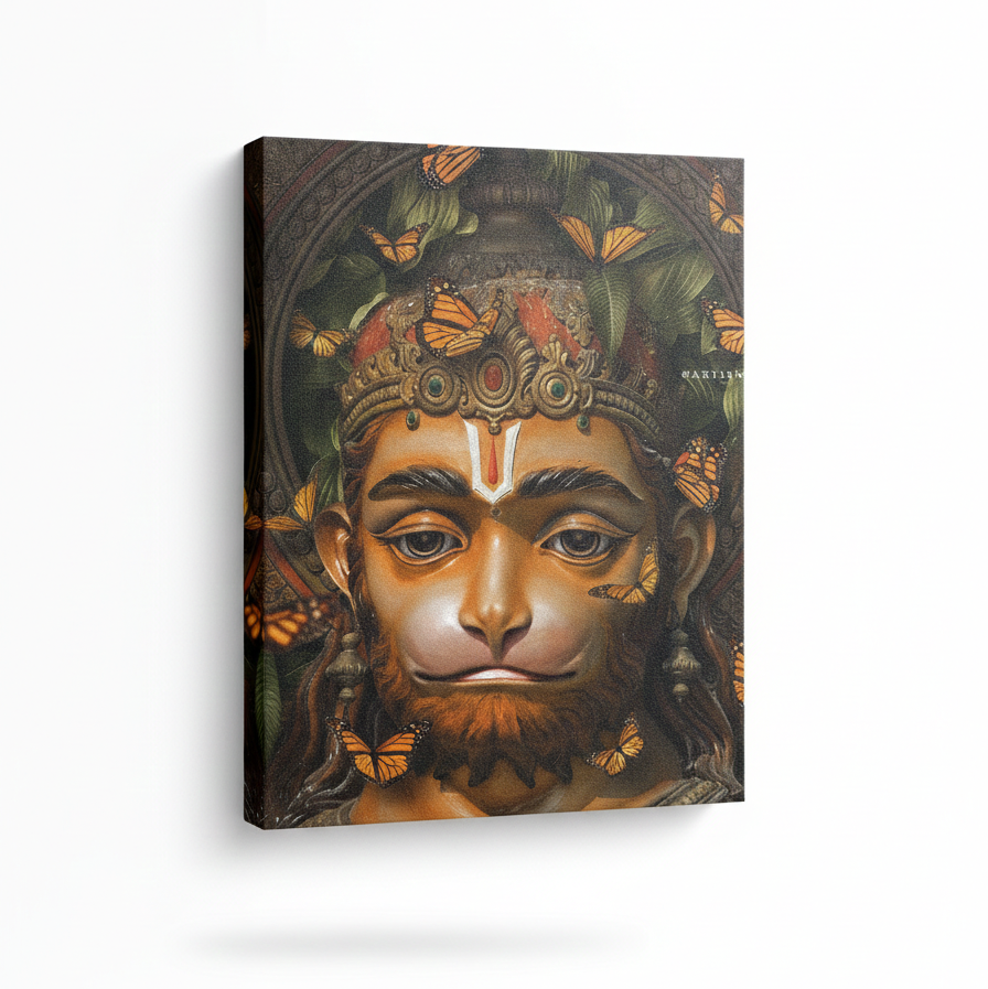 Dekozi Lord Hanuman Divine Wall Art