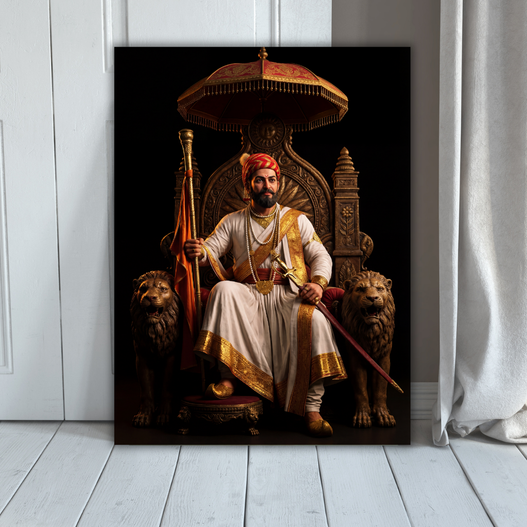 Dekozi Chhatrapati Shivaji Maharaj Wall Art – Symbol of Valor, Leadership & Swarajya