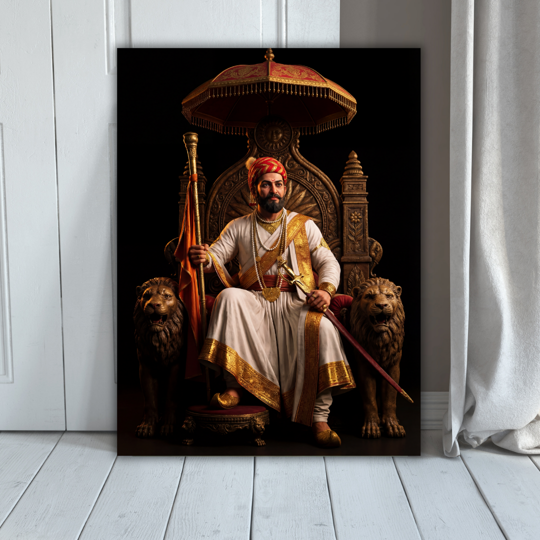 Dekozi Chhatrapati Shivaji Maharaj Wall Art – Symbol of Valor, Leadership & Swarajya