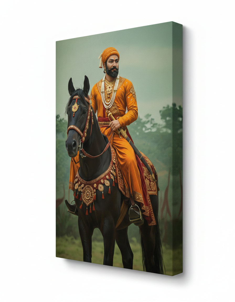 Dekozi Chhatrapati Shivaji Maharaj Wall Art – Symbol of Valor, Leadership & Swarajya