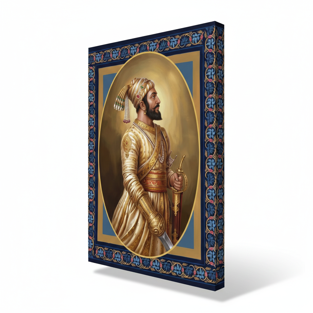Dekozi Chhatrapati Shivaji Maharaj Wall Art – Symbol of Valor, Leadership & Swarajya