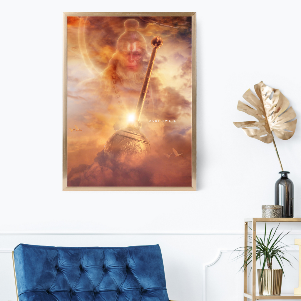 Dekozi Originals Divine Lord Hanuman Wall Art