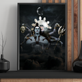 Dekozi Divine Shiv Shakti Framed Art Work