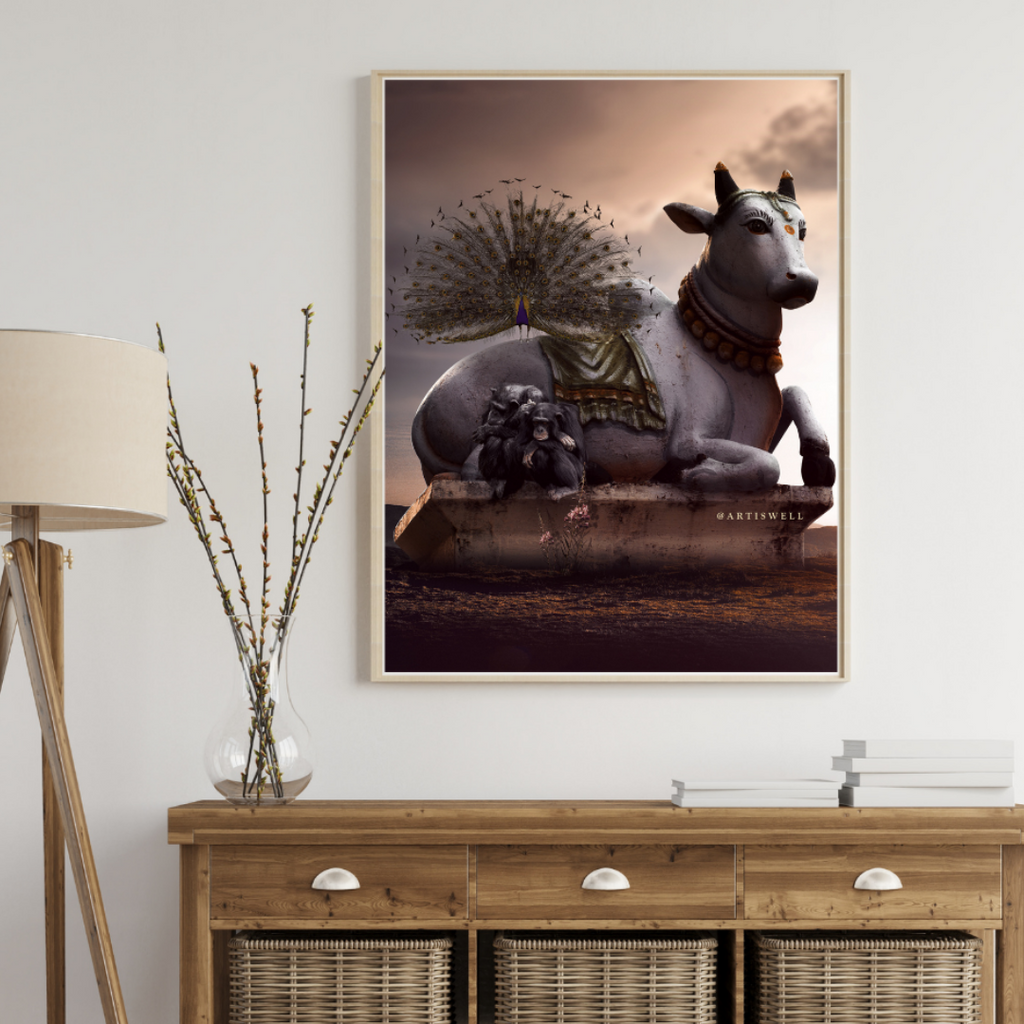 Divine Nandi Wall Art