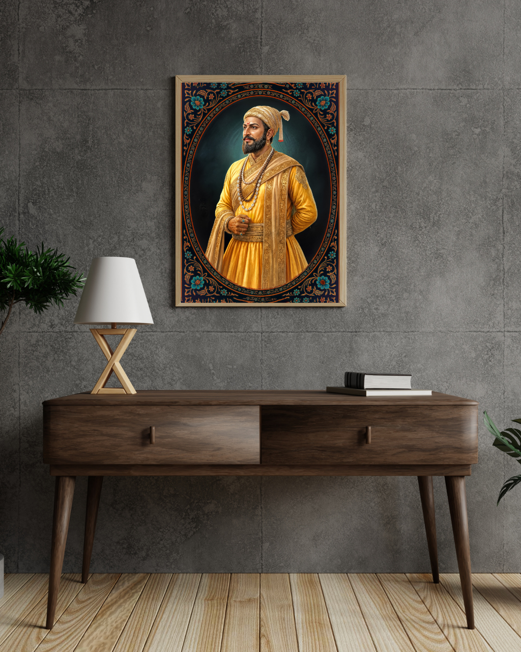 Dekozi Chhatrapati Shivaji Maharaj Wall Art – Symbol of Valor, Leadership & Swarajya