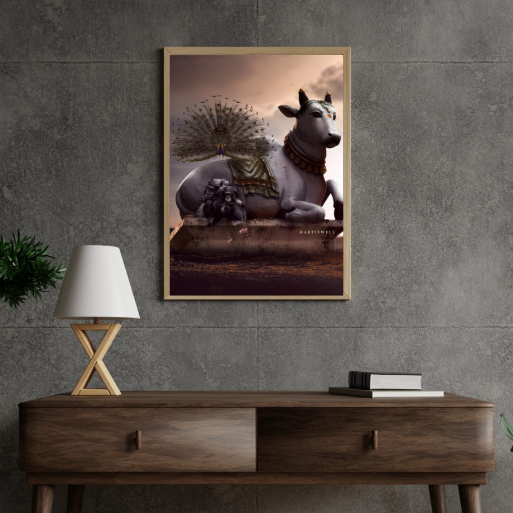 Divine Nandi Wall Art