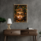 Dekozi Lord Hanuman Divine Wall Art