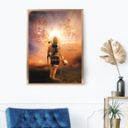 Dekozi Originals Lord Hanuman Divine Wall Art