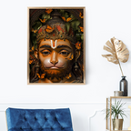Dekozi Lord Hanuman Divine Wall Art