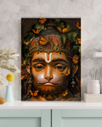 Dekozi Lord Hanuman Divine Wall Art