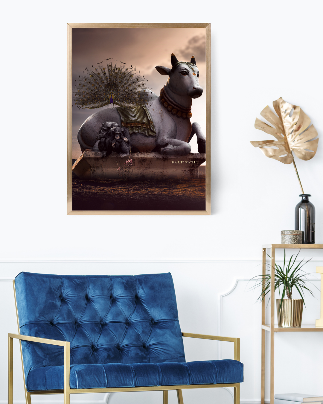 Divine Nandi Wall Art