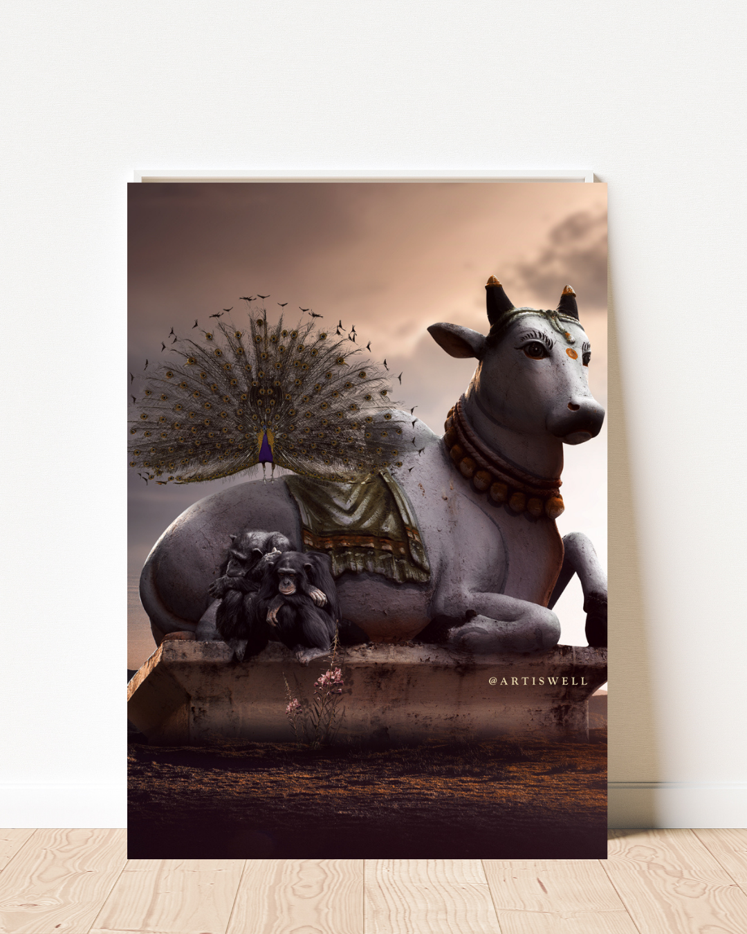 Divine Nandi Wall Art