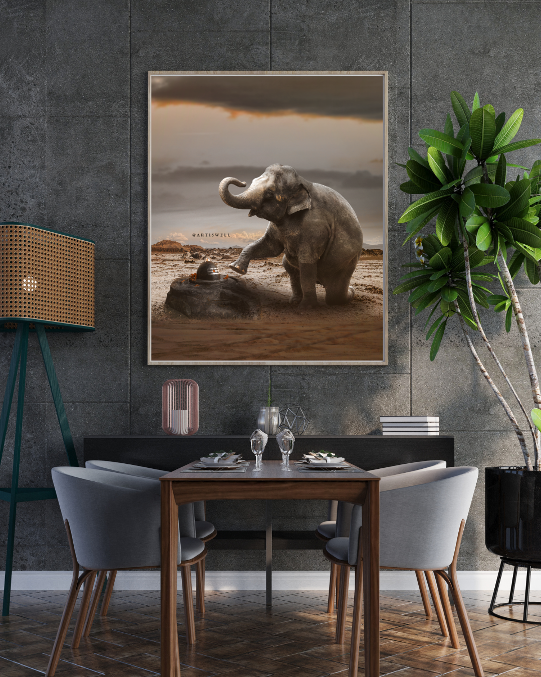 DEKOZI Ultra-High-End Wildlife Art Collection