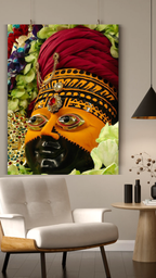 Divine KHATU SHYAM JI Wall Art – Symbol of Faith, Protection & Eternal Blessings