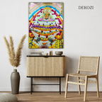 Divine KHATU SHYAM JI Wall Art – Symbol of Faith, Protection & Eternal Blessings