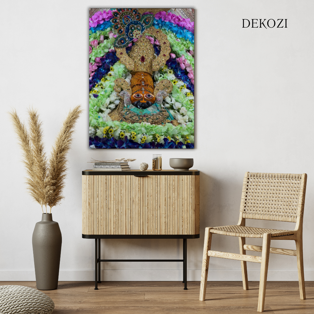 Divine KHATU SHYAM JI Wall Art – Symbol of Faith, Protection & Eternal Blessings