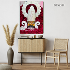 Divine KHATU SHYAM JI Wall Art – Symbol of Faith, Protection & Eternal Blessings