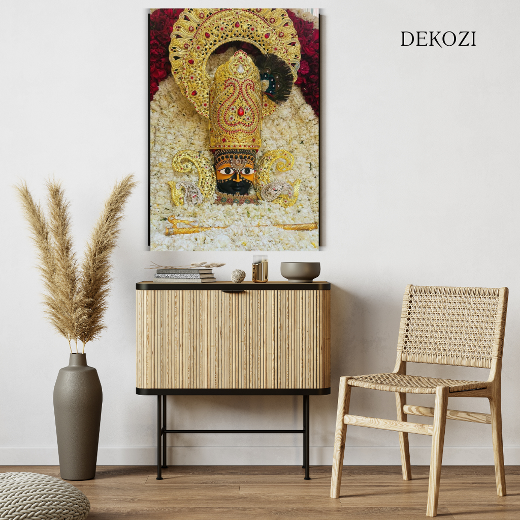 Divine KHATU SHYAM JI Wall Art – Symbol of Faith, Protection & Eternal Blessings