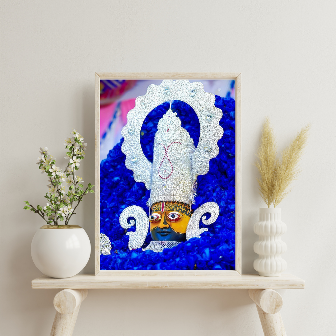 Dekozi Divine Khatu Shyam Ji Wall Art – Symbol of Faith, Protection & Eternal Blessings