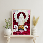 Dekozi Divine Khatu Shyam Ji Wall Art - Symbol of Faith, Protection & Eternal Blessings
