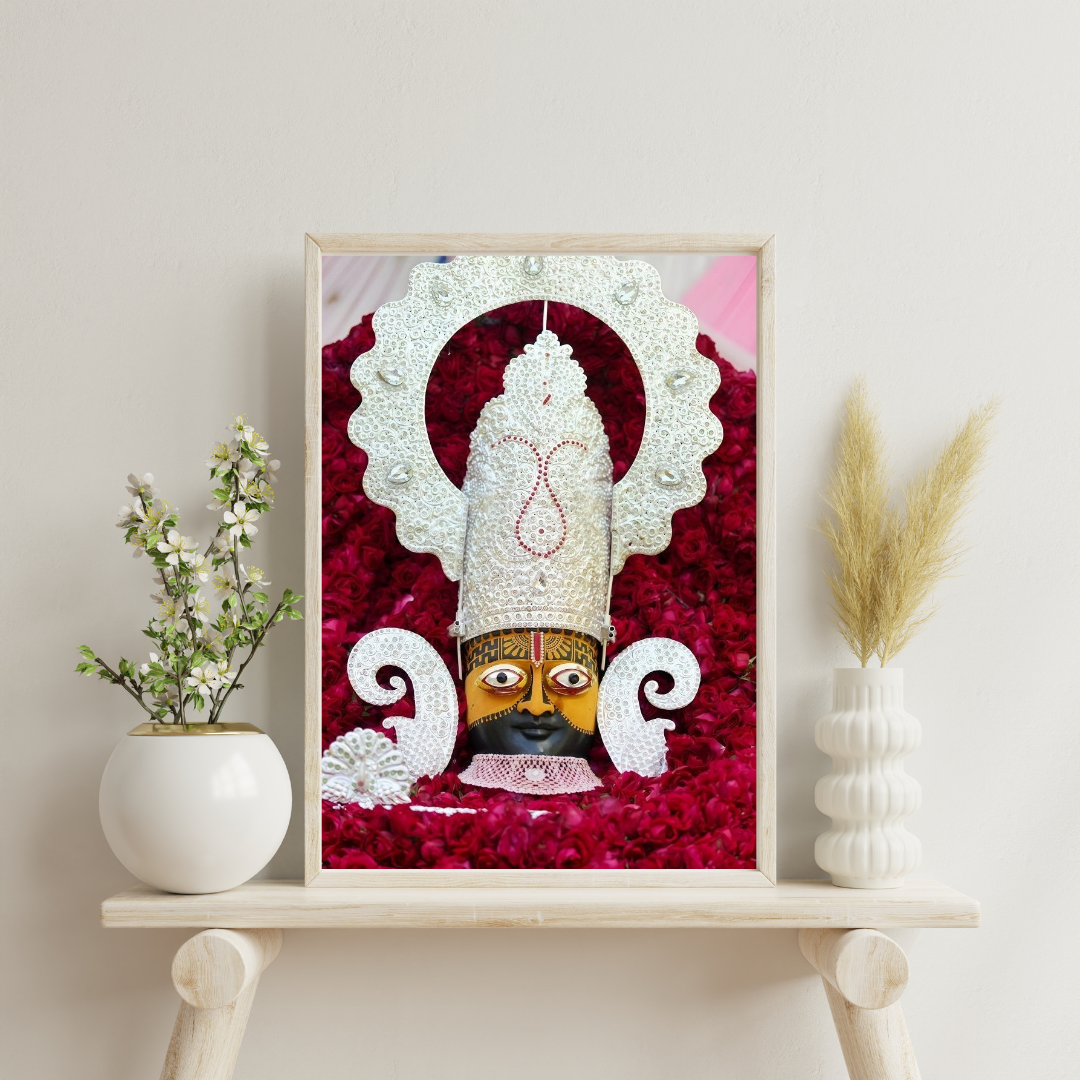 Dekozi Khatu Shyam Ji Wall Art – Symbol of Faith, Devotion & Divine Blessings