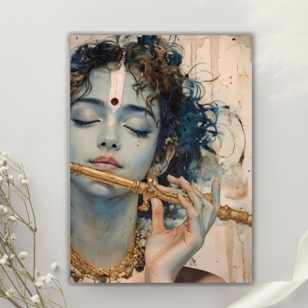 Dekozi Krishna Wall Art – Divine Portrait