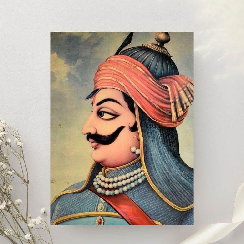 Dekozi Maharana Pratap Wall Art – Symbol of Courage, Pride & Royal Legacy