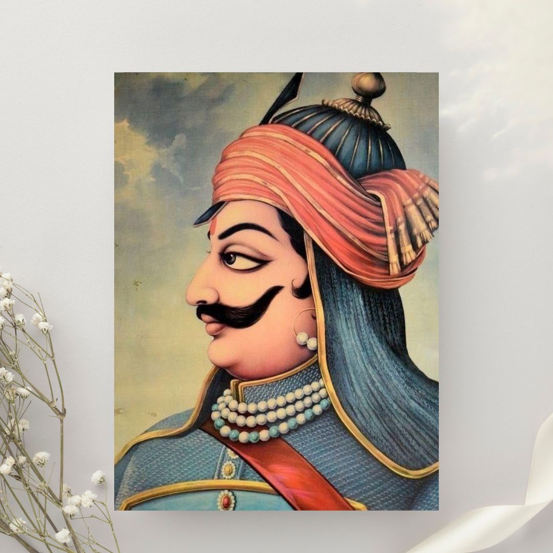 Dekozi Maharana Pratap Wall Art – Symbol of Courage, Pride & Royal Legacy