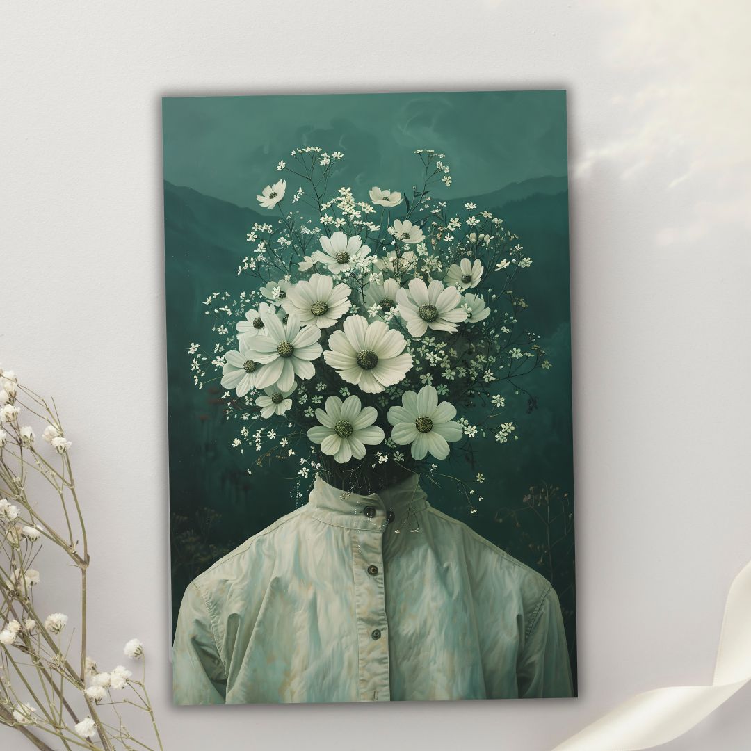 Pop Art Portrait Photo Frame Wall Art with Frame