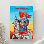 Dekozi Maharana Pratap Wall Art – Symbol of Courage, Pride & Royal Legacy