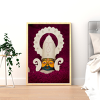 Divine KHATU SHYAM JI Wall Art – Symbol of Faith, Protection & Eternal Blessings