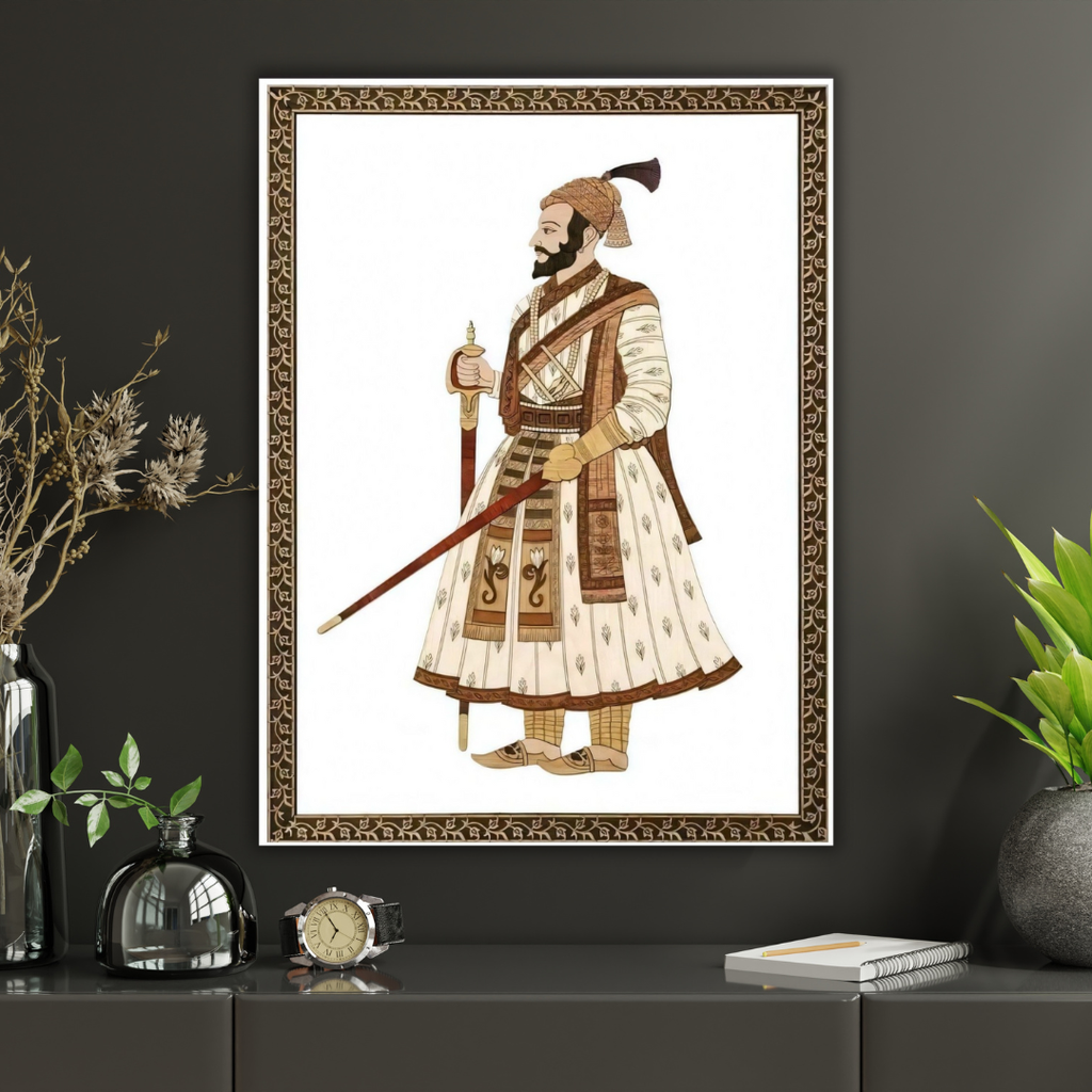 Dekozi Chhatrapati Shivaji Maharaj Wall Art – Symbol of Valor, Leadership & Swarajya