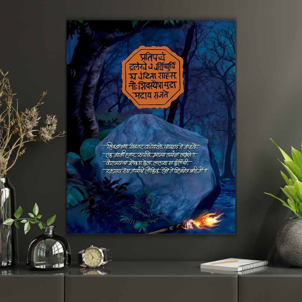 Dekozi Chhatrapati Shivaji Maharaj Wall Art – Symbol of Valor, Leadership & Swarajya