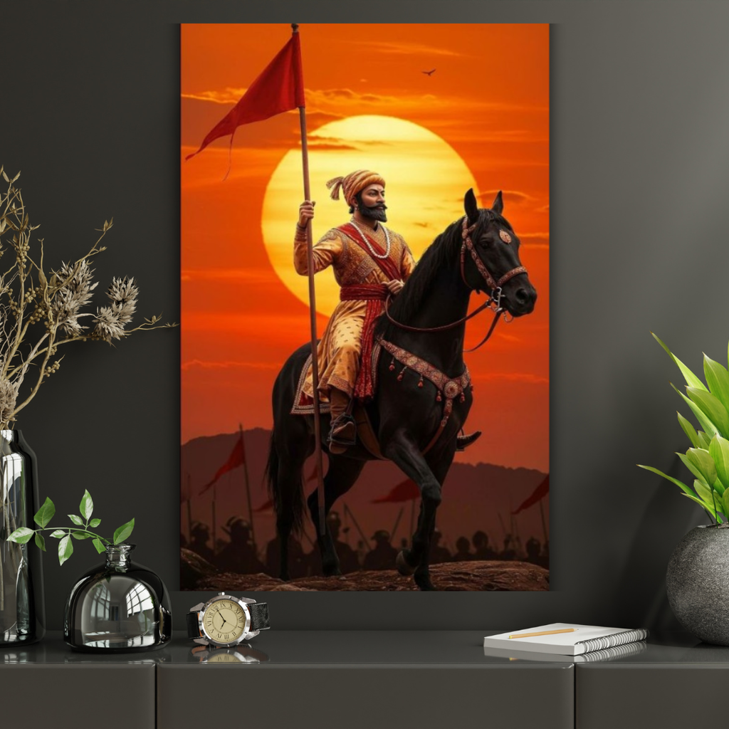 Dekozi Chhatrapati Shivaji Maharaj Wall Art – Symbol of Valor, Leadership & Swarajya