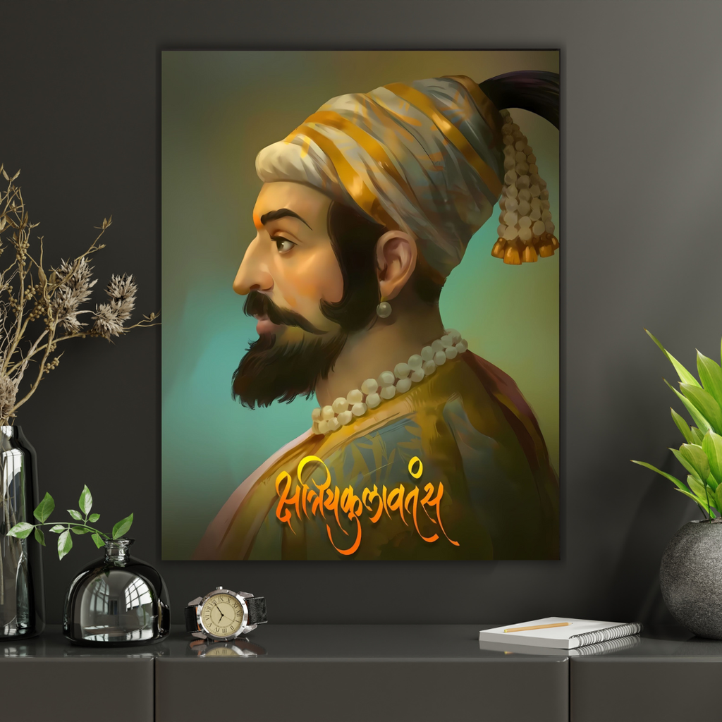 Dekozi Chhatrapati Shivaji Maharaj Wall Art – Symbol of Valor, Leadership & Swarajya