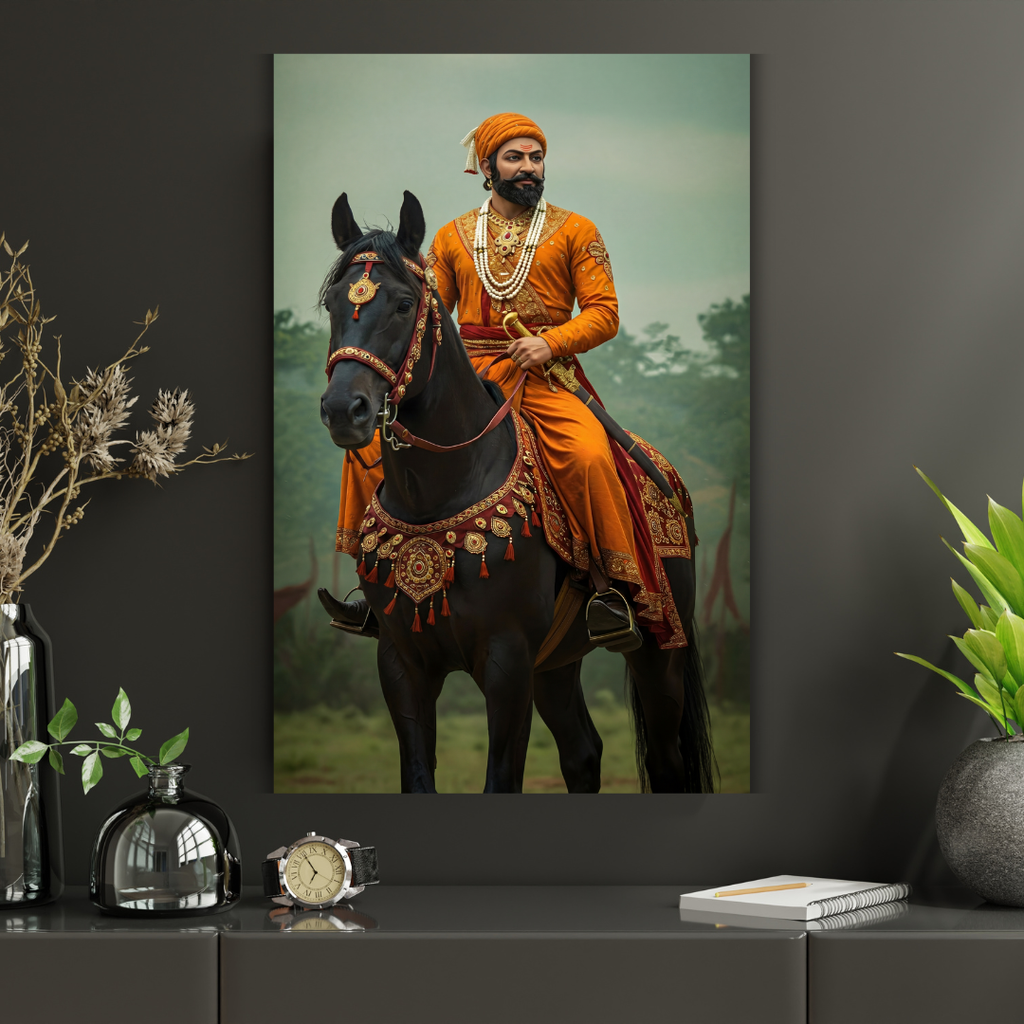Dekozi Chhatrapati Shivaji Maharaj Wall Art – Symbol of Valor, Leadership & Swarajya