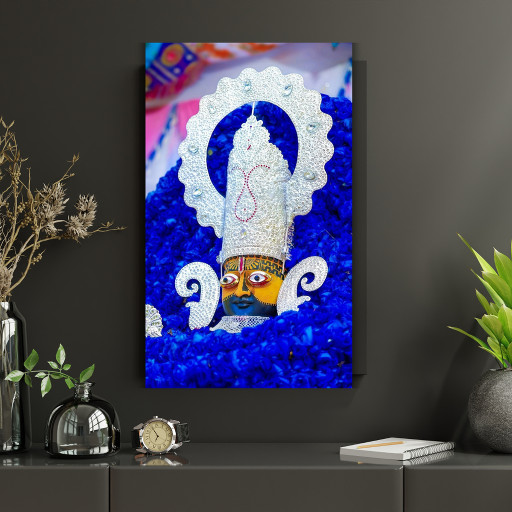 Dekozi Divine Khatu Shyam Ji Wall Art – Symbol of Faith, Protection & Eternal Blessings