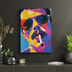 Pop Art Portrait Photo Frame Wall Art with Frame
