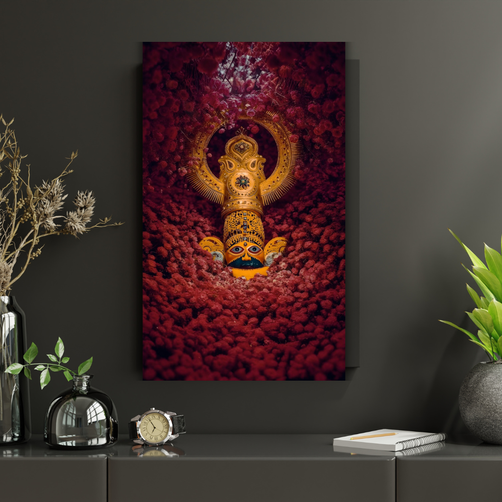Dekozi Khatu Shyam Ji Wall Art – Symbol of Faith, Devotion & Divine Blessings
