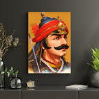 Dekozi Maharana Pratap Wall Art – Symbol of Courage, Pride & Royal Legacy